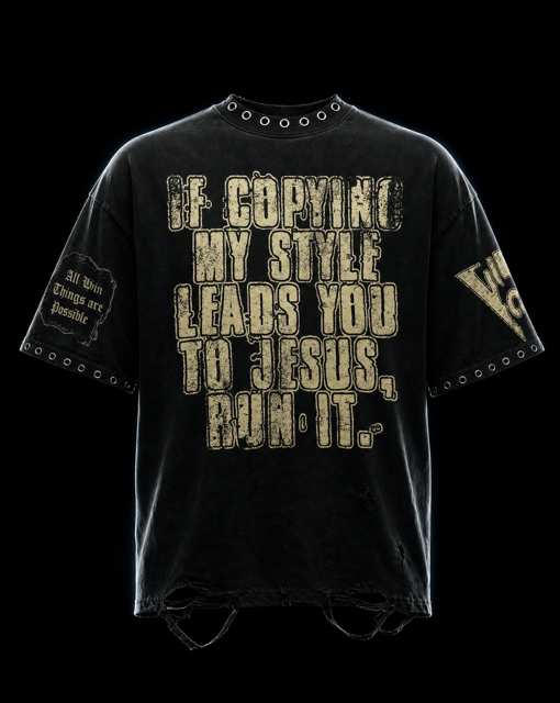 VANTINA Run to Him T-Shirt