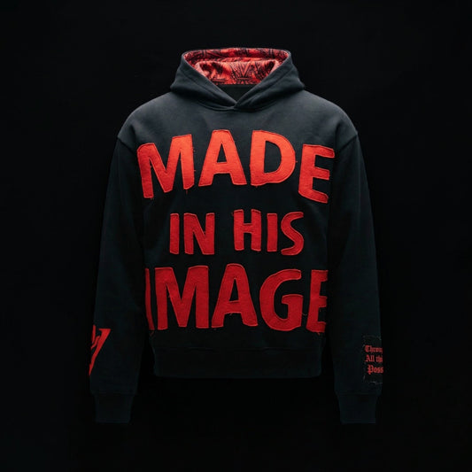 The MADE IN HIS IMAGE Cropped Reversible Hoodie