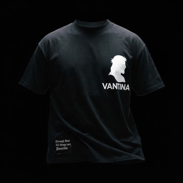 The Blessed Black Tee  - Made In His Image Collection