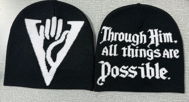 V-Logo Beanie Caps