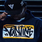 Hello Denim Pullover Hoodie