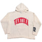 RED LETTER KNIT CROCHET HOODIE